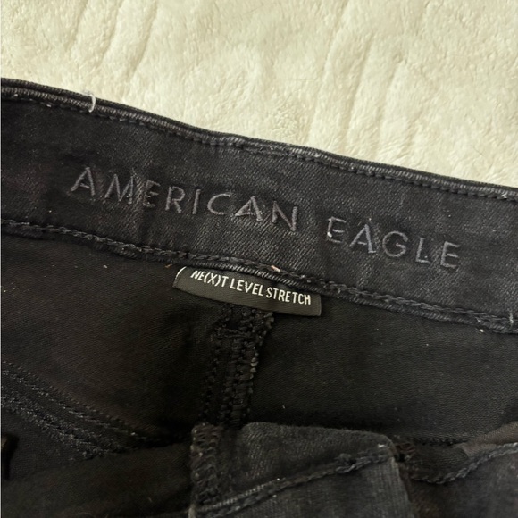 American Eagle Black Curvy Highest Rise Jeggings - Picture 5 of 7